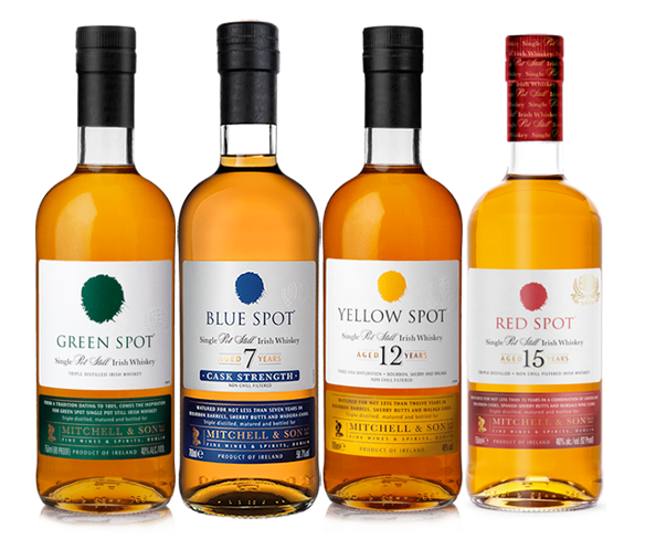 Midleton Spot Whiskeys